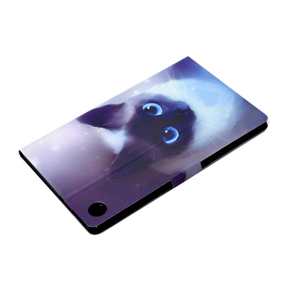 For Huawei MatePad SE 10.4-inch PU Leather Tablet Case Pattern Printing Stand Card Slot Cover