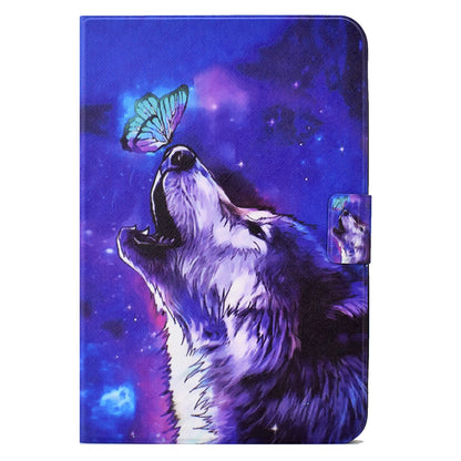 For Huawei MatePad SE 10.4-inch PU Leather Tablet Case Pattern Printing Stand Card Slot Cover
