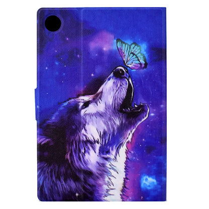 For Huawei MatePad SE 10.4-inch PU Leather Tablet Case Pattern Printing Stand Card Slot Cover