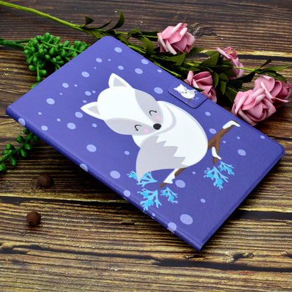 For Huawei MatePad SE 10.4-inch PU Leather Tablet Case Pattern Printing Stand Card Slot Cover