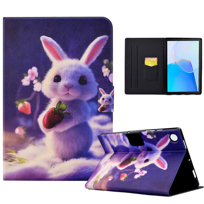 For Huawei MatePad SE 10.4-inch PU Leather Tablet Case Pattern Printing Stand Card Slot Cover