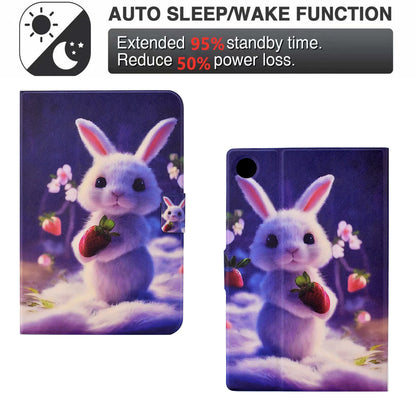 For Huawei MatePad SE 10.4-inch PU Leather Tablet Case Pattern Printing Stand Card Slot Cover
