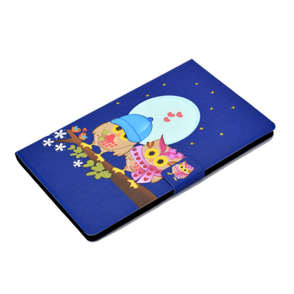 For Huawei MatePad SE 10.4-inch PU Leather Tablet Case Pattern Printing Stand Card Slot Cover