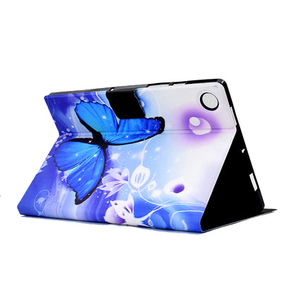 For Huawei MatePad SE 10.4-inch PU Leather Tablet Case Pattern Printing Stand Card Slot Cover