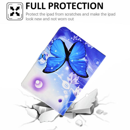 For Huawei MatePad SE 10.4-inch PU Leather Tablet Case Pattern Printing Stand Card Slot Cover