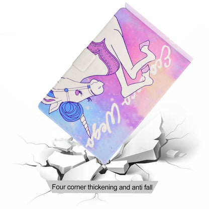 For Huawei MatePad SE 10.4-inch PU Leather Tablet Case Pattern Printing Stand Card Slot Cover