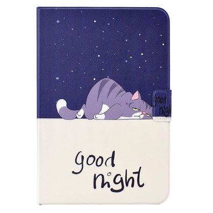 For Huawei MatePad SE 10.4-inch PU Leather Tablet Case Pattern Printing Stand Card Slot Cover