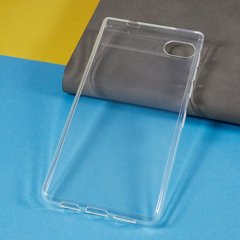 For BlackBerry Motion Anti-collision Soft TPU Phone Case Transparent Ultra-thin Back Cover