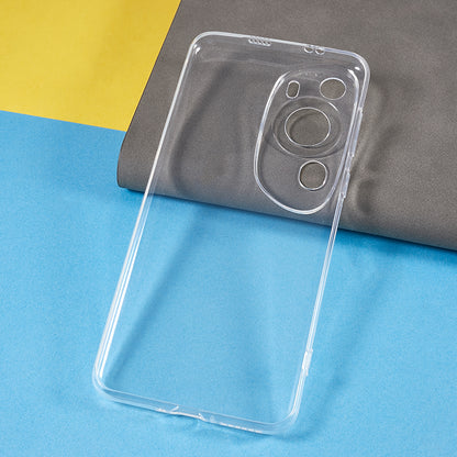 For Huawei P60 Art Transparent Phone Case Ultra-thin Anti-scratch Soft TPU Smartphone Cover