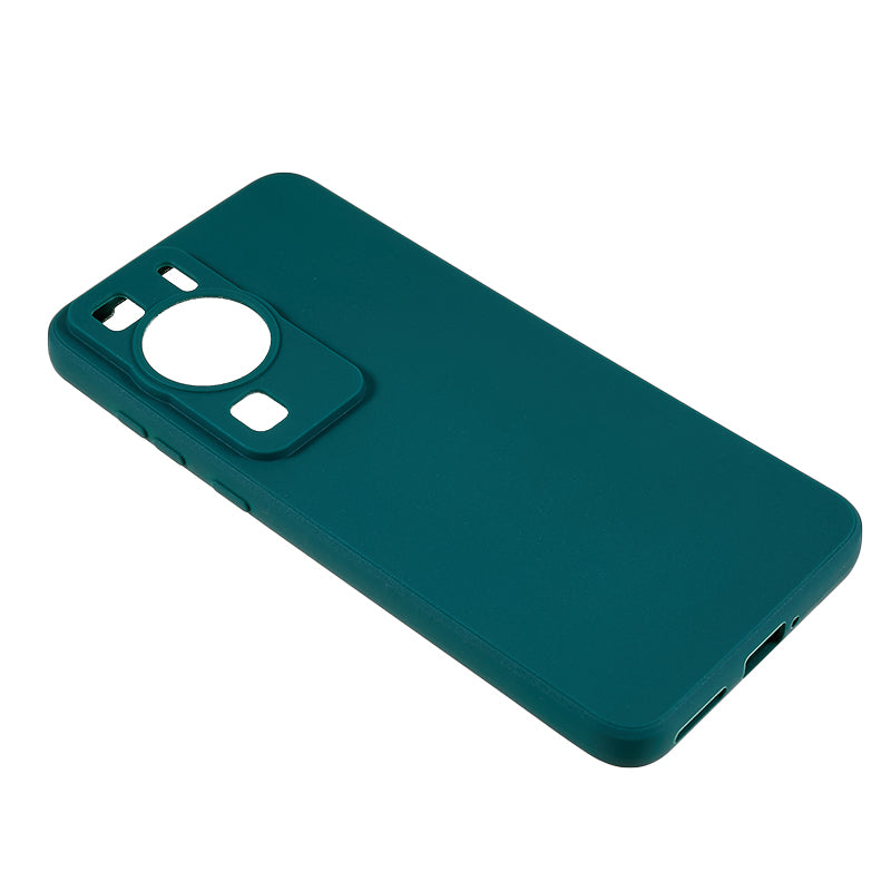 For Huawei P60 Straight Edge Soft TPU Case Shockproof Precise Cutout Phone Cover