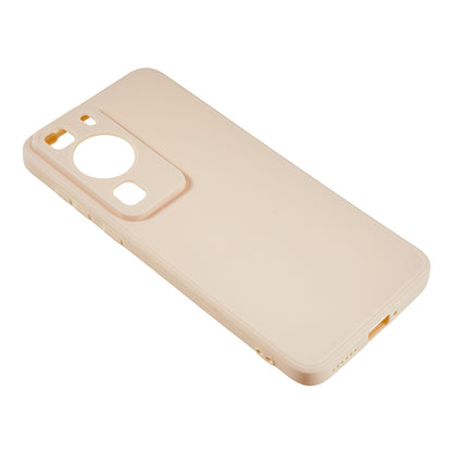 For Huawei P60 Straight Edge Soft TPU Case Shockproof Precise Cutout Phone Cover
