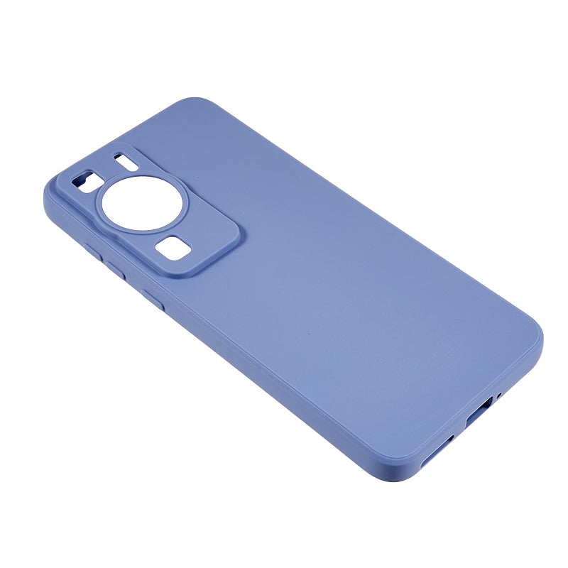 For Huawei P60 Straight Edge Soft TPU Case Shockproof Precise Cutout Phone Cover