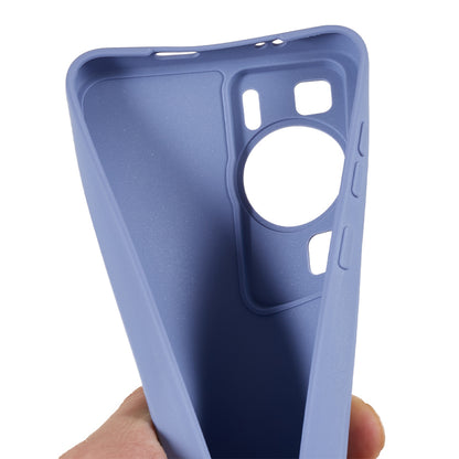 For Huawei P60 Straight Edge Soft TPU Case Shockproof Precise Cutout Phone Cover