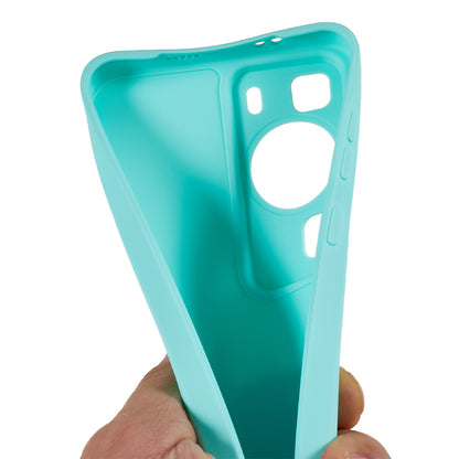 For Huawei P60 Straight Edge Soft TPU Case Shockproof Precise Cutout Phone Cover