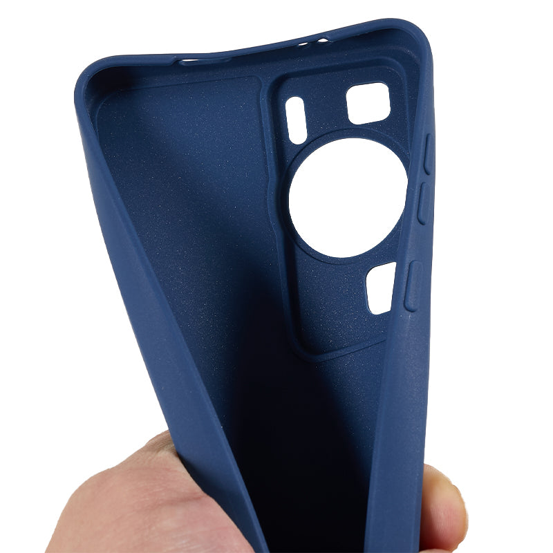 For Huawei P60 Straight Edge Soft TPU Case Shockproof Precise Cutout Phone Cover