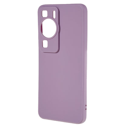For Huawei P60 Straight Edge Soft TPU Case Shockproof Precise Cutout Phone Cover