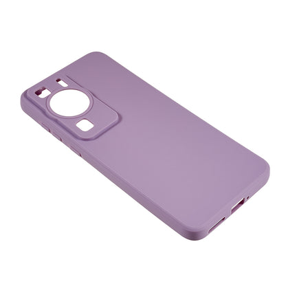 For Huawei P60 Straight Edge Soft TPU Case Shockproof Precise Cutout Phone Cover