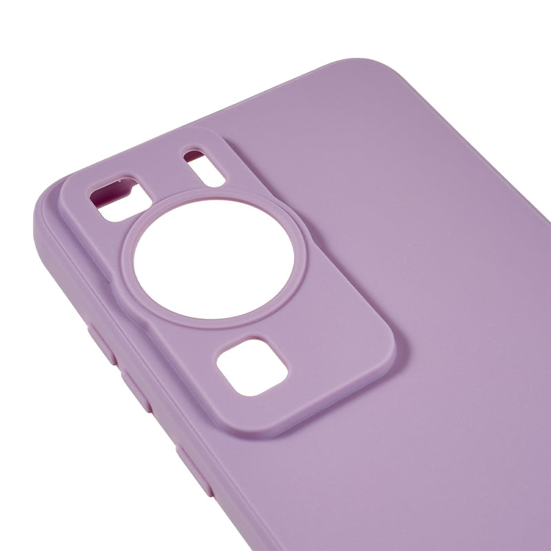 For Huawei P60 Straight Edge Soft TPU Case Shockproof Precise Cutout Phone Cover