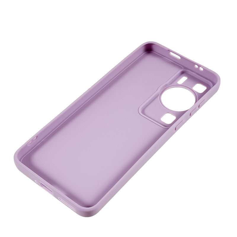 For Huawei P60 Straight Edge Soft TPU Case Shockproof Precise Cutout Phone Cover