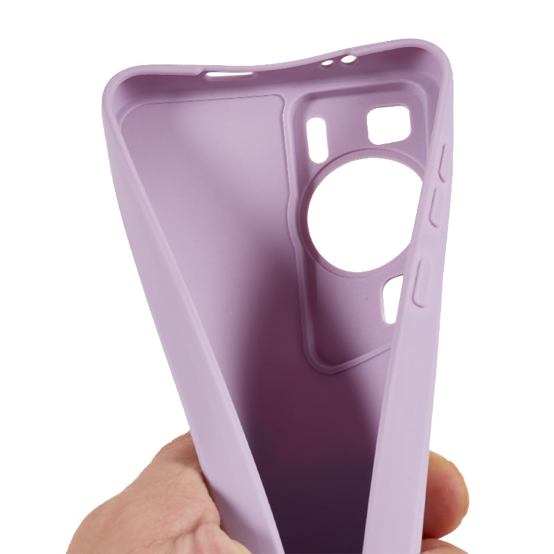 For Huawei P60 Straight Edge Soft TPU Case Shockproof Precise Cutout Phone Cover