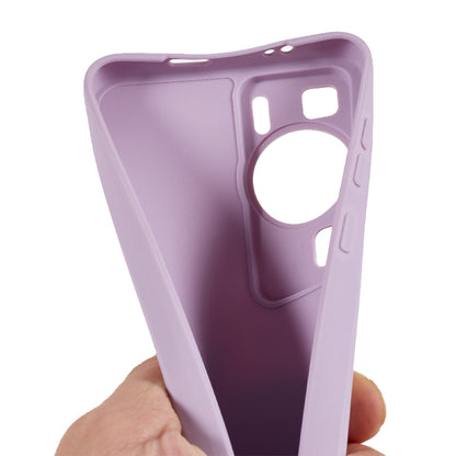 For Huawei P60 Straight Edge Soft TPU Case Shockproof Precise Cutout Phone Cover