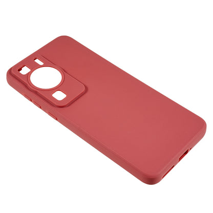 For Huawei P60 Straight Edge Soft TPU Case Shockproof Precise Cutout Phone Cover