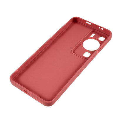 For Huawei P60 Straight Edge Soft TPU Case Shockproof Precise Cutout Phone Cover
