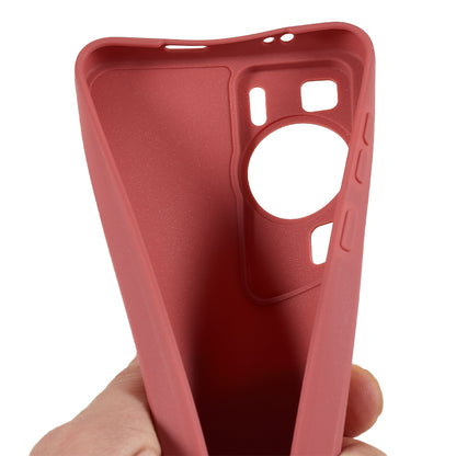 For Huawei P60 Straight Edge Soft TPU Case Shockproof Precise Cutout Phone Cover