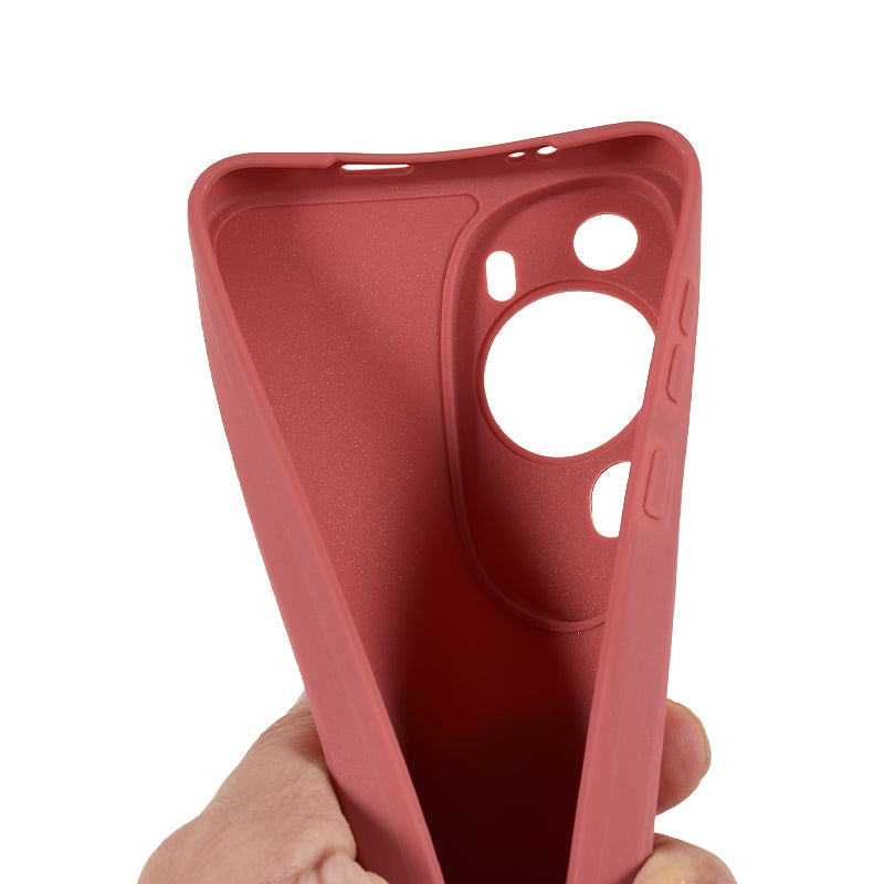 For Huawei P60 Art Drop Resistant Straight Edge Soft TPU Case Precise Cutout Phone Cover