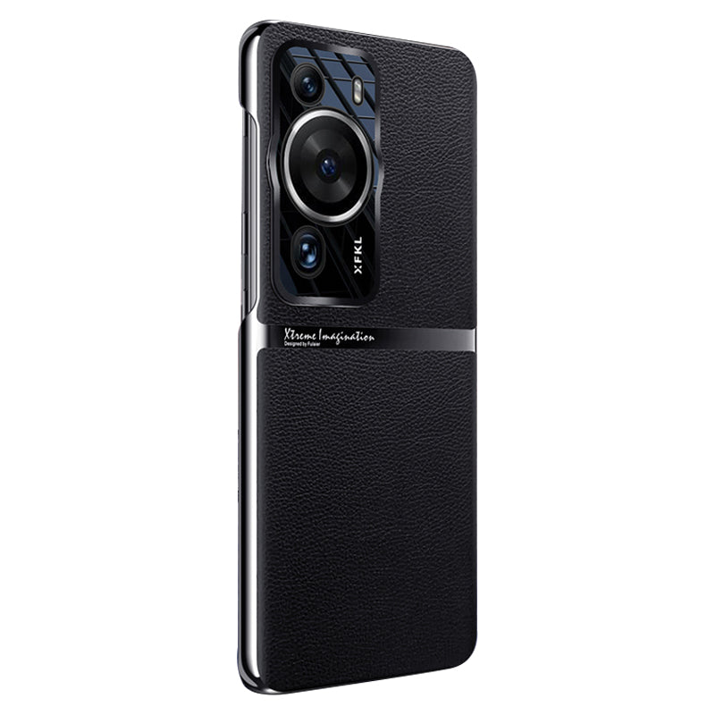 For Huawei P60 Pro Shockproof Case PC PU Leather Case Smartphone Protective Cover