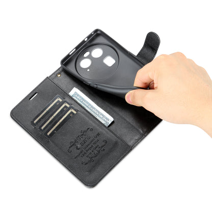 AZNS Phone Case for Oppo Find X6 Pro Mobile Phone Cover PU Leather Stand Wallet Shell