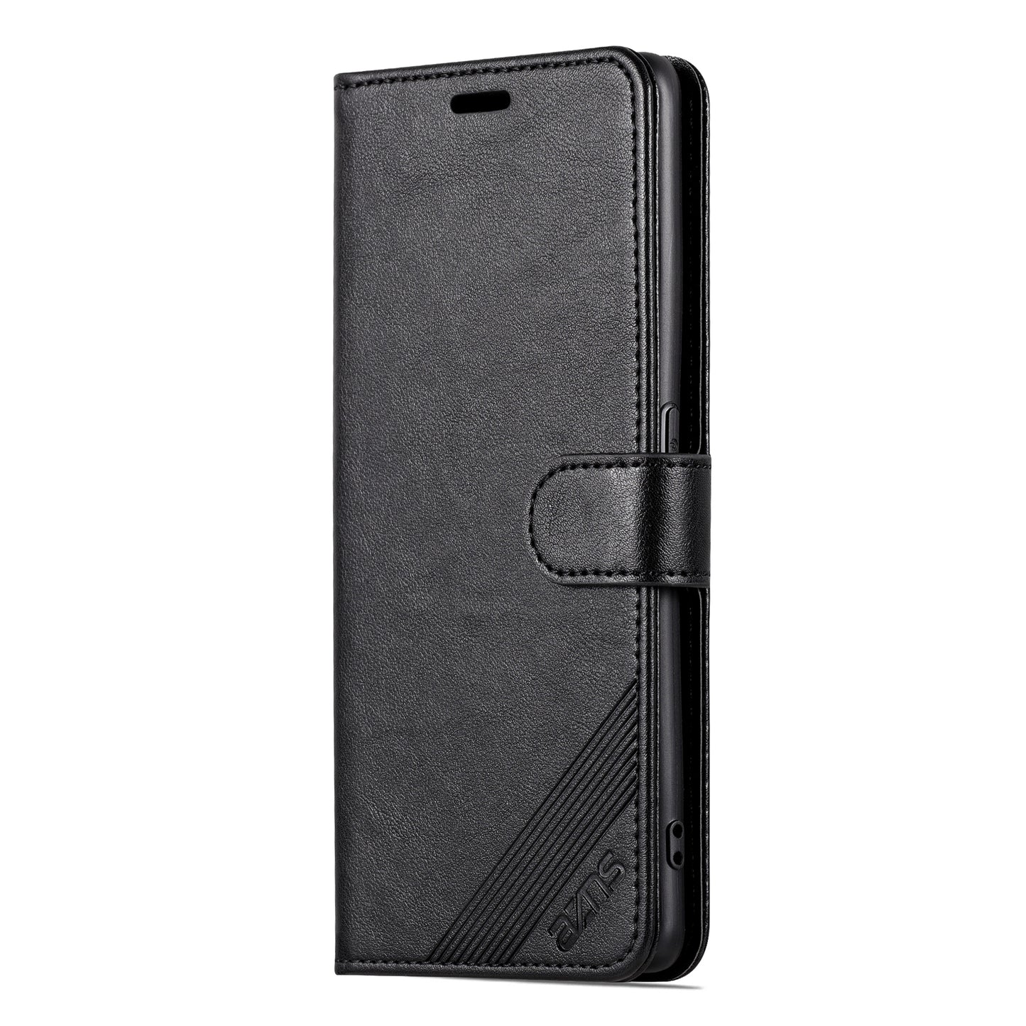 AZNS Phone Case for Oppo Find X6 Pro Mobile Phone Cover PU Leather Stand Wallet Shell