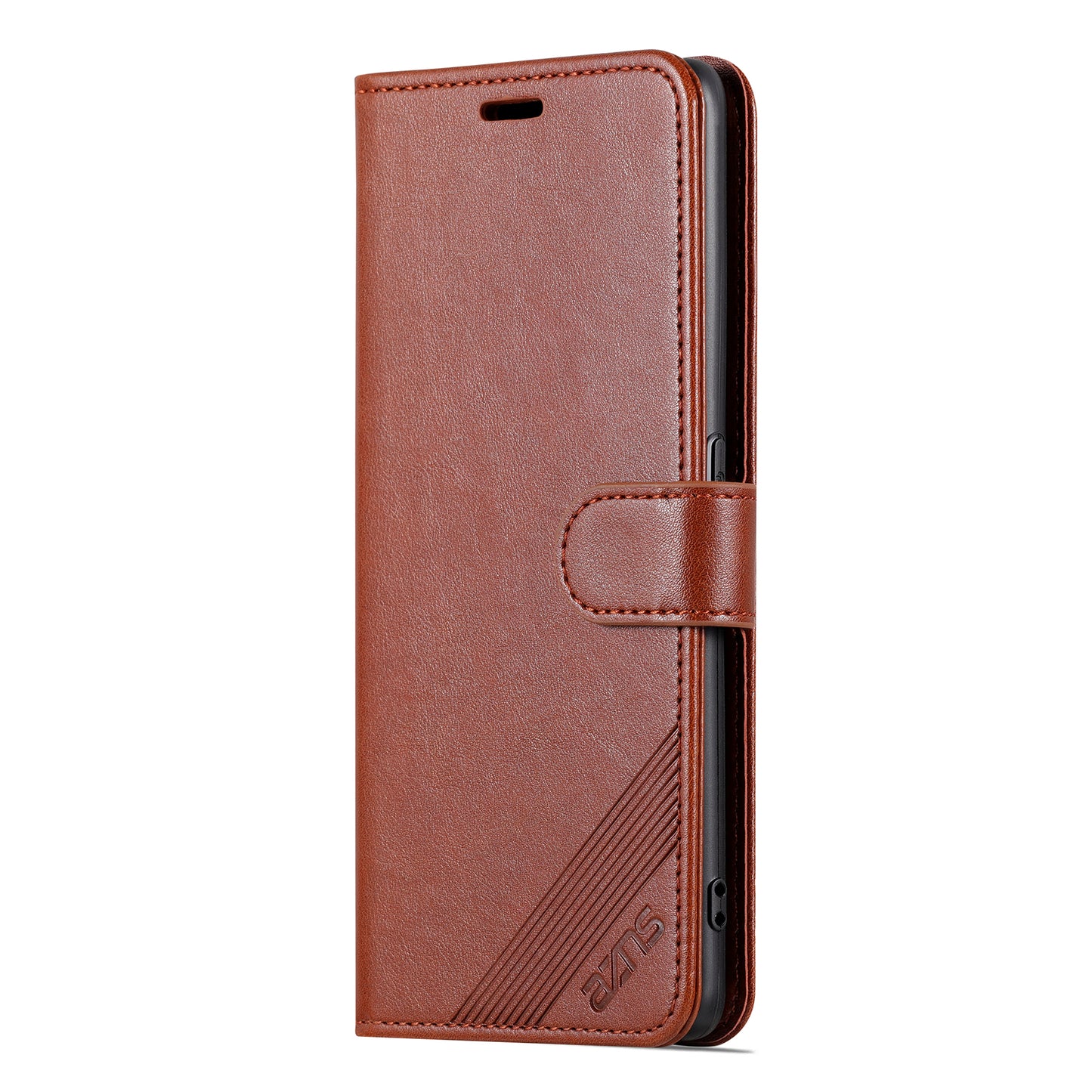 AZNS Phone Case for Oppo Find X6 Pro Mobile Phone Cover PU Leather Stand Wallet Shell