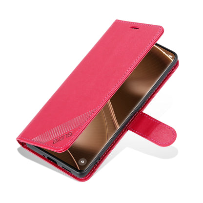 AZNS Phone Case for Oppo Find X6 Pro Mobile Phone Cover PU Leather Stand Wallet Shell