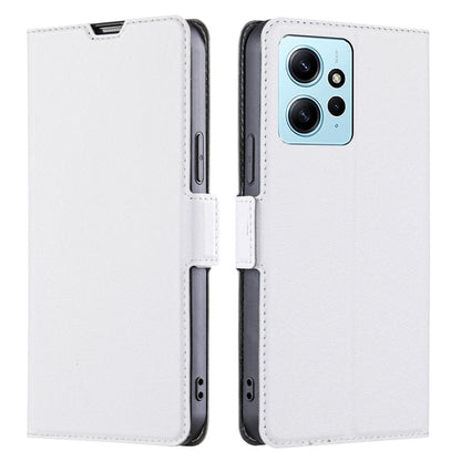 For Xiaomi Redmi Note 12 4G PU Leather Case with Card Slot Stand Flip Phone Cover