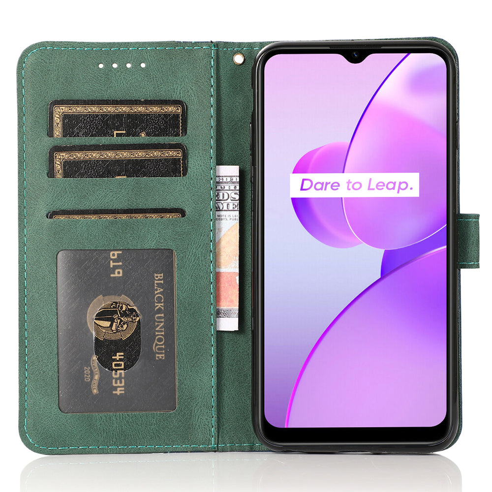 For Xiaomi Poco X5 Pro 5G / Redmi Note 12 Pro Speed 5G / 12 Pro 5G Anti-drop Stand Case Splicing PU Leather Wallet Phone Cover