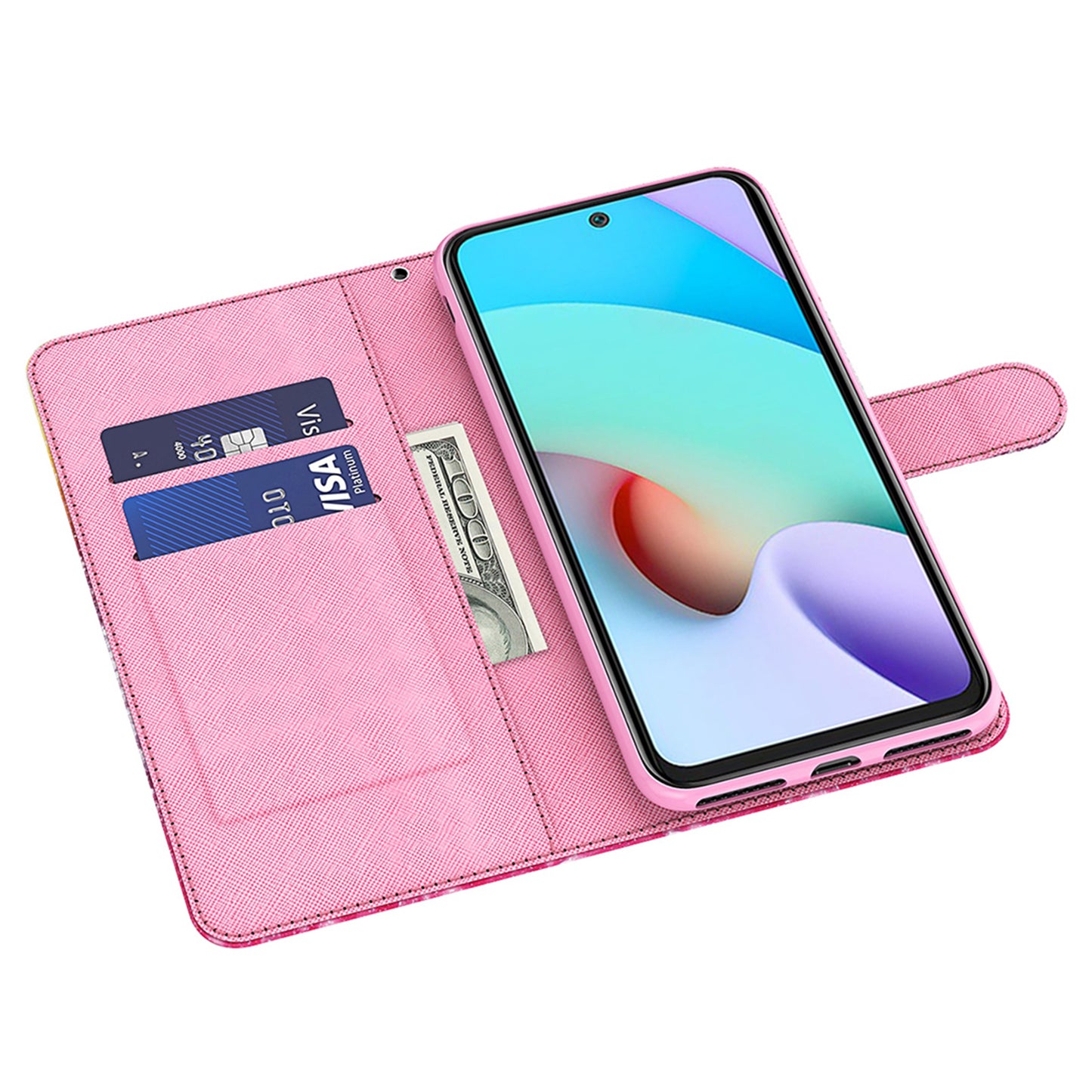 For Xiaomi Redmi Note 12 5G (China) / (India) / (Global) / Poco X5 5G Leather Phone Case 3D Pattern Printing Stand Wallet Cover
