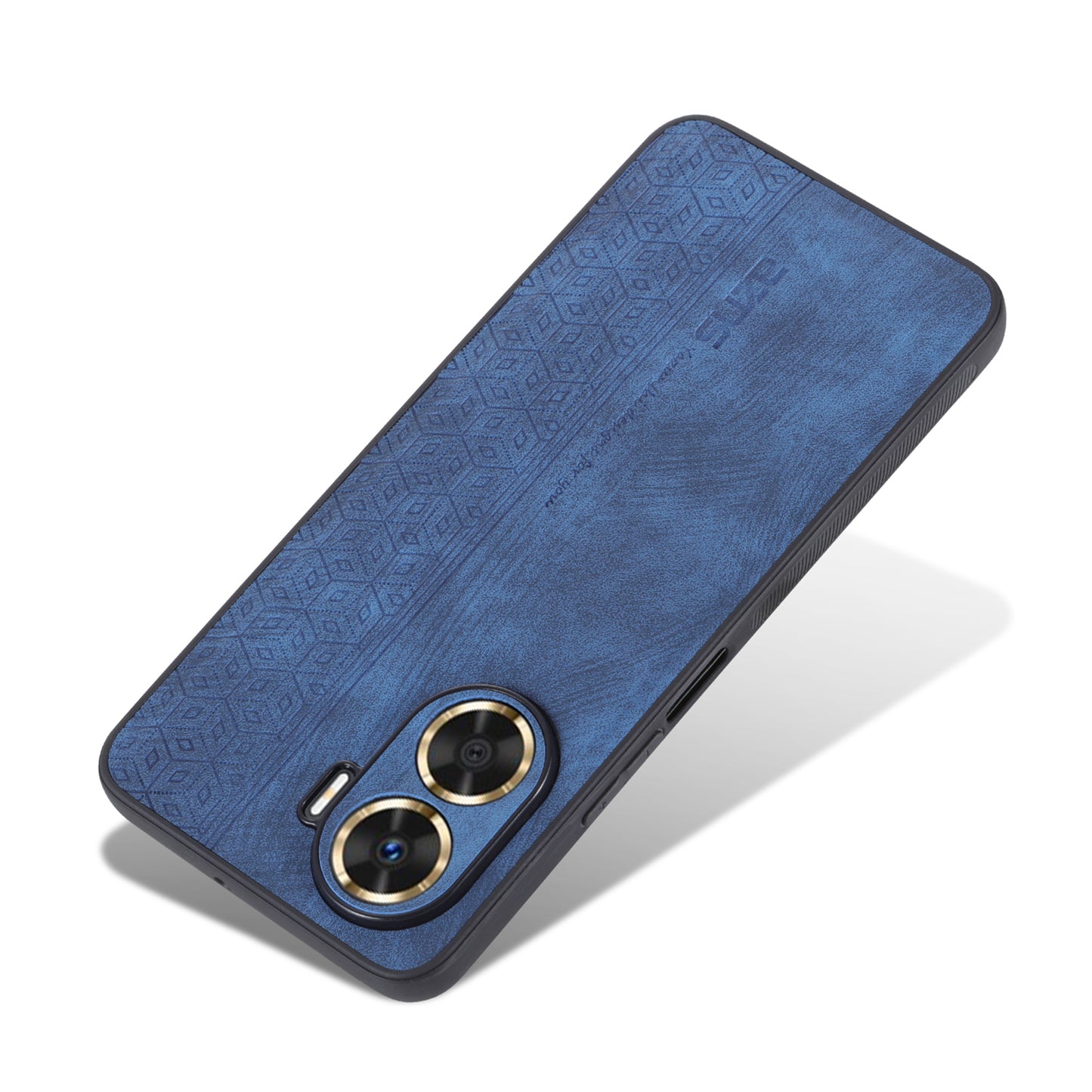 AZNS For Huawei Enjoy 60 Imprinted Phone Case PU Leather Coated TPU Protective Phone Cover