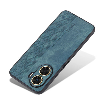 AZNS For Huawei Enjoy 60 Imprinted Phone Case PU Leather Coated TPU Protective Phone Cover