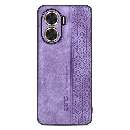 AZNS For Huawei Enjoy 60 Imprinted Phone Case PU Leather Coated TPU Protective Phone Cover