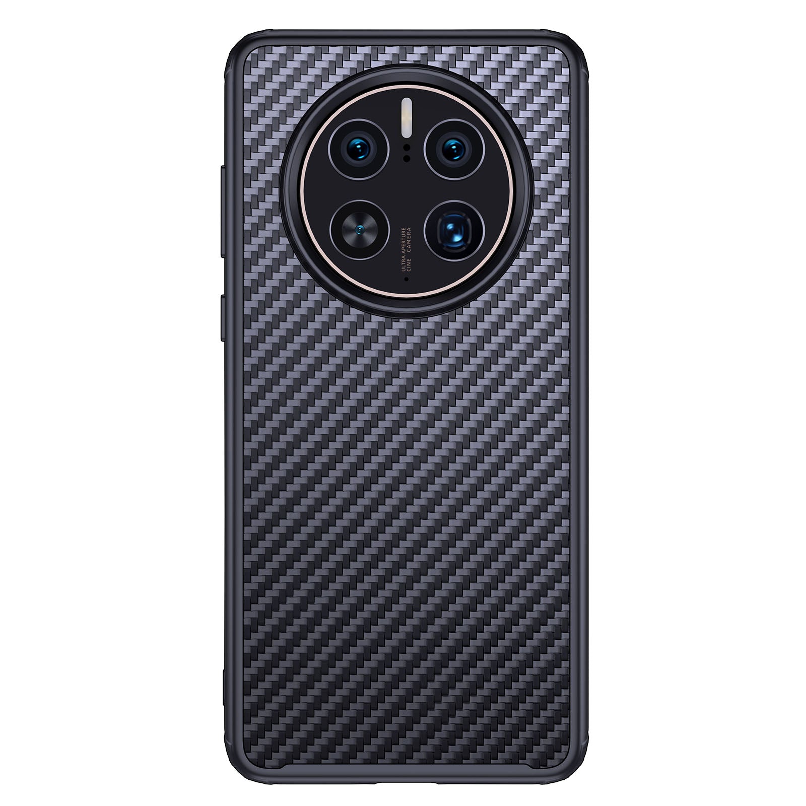 For Huawei Mate 50 Pro 4G Kevlar Fiber TPU Drop-resistant Phone Case Magnetic Back Cover