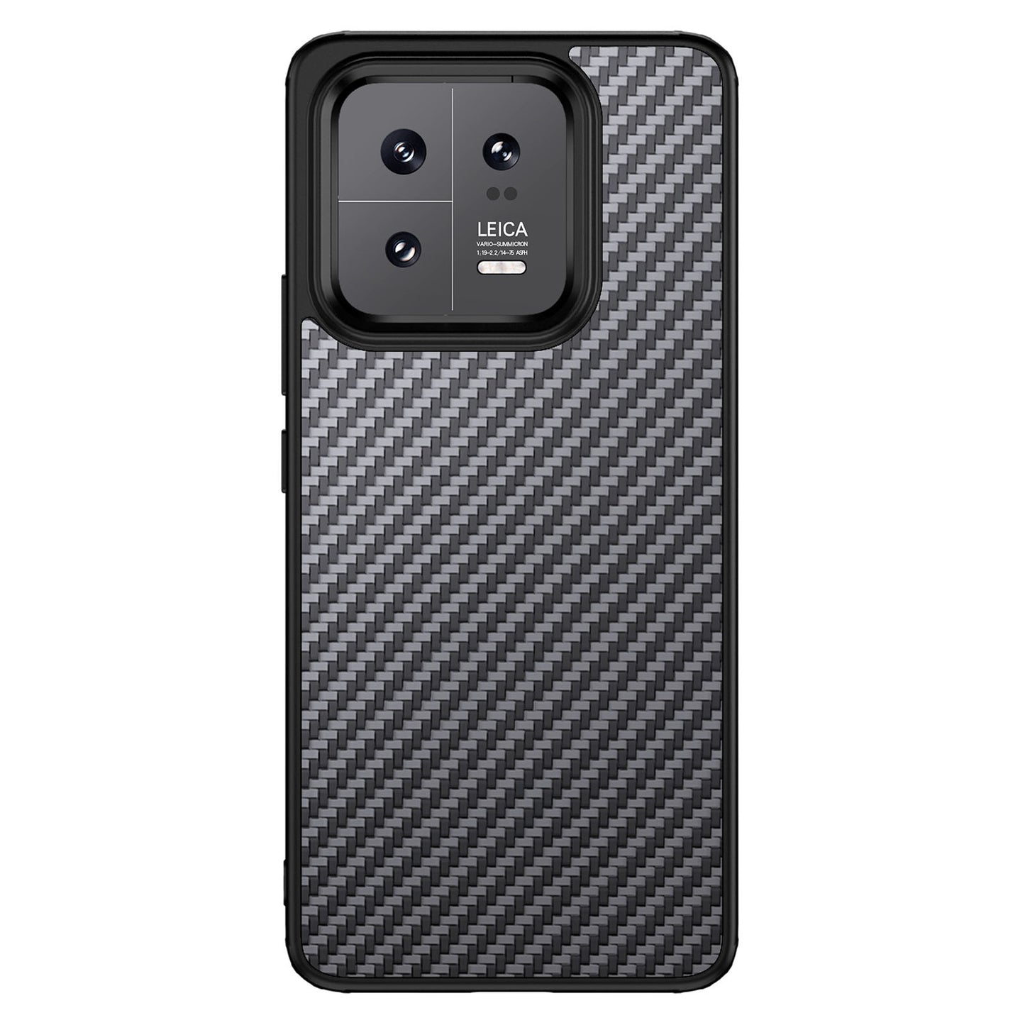 For Xiaomi 13 Pro 5G Kevlar Fiber TPU Anti-fingerprint Back Cover Magnetic Anti-drop Phone Case