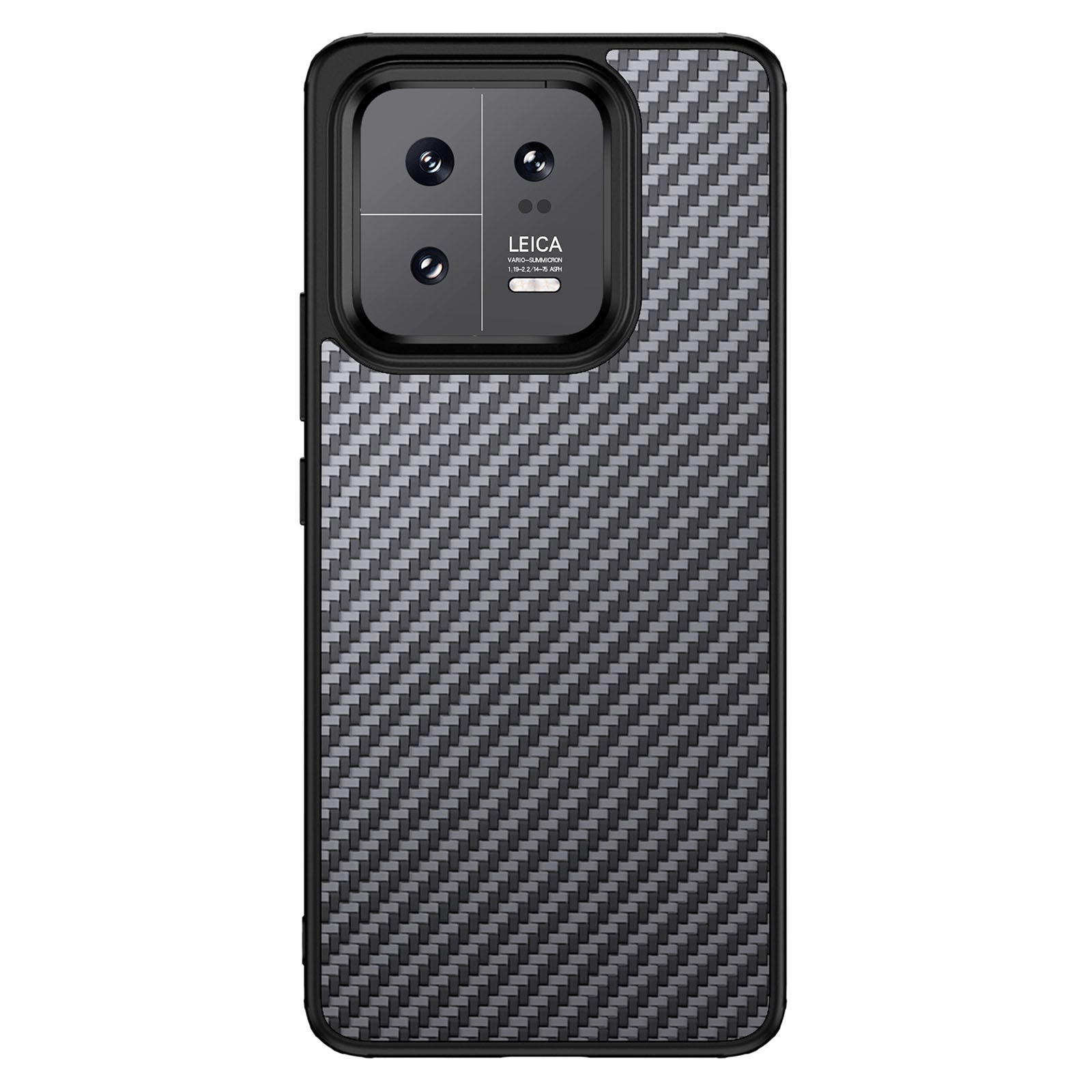 For Xiaomi 13 Pro 5G Kevlar Fiber TPU Anti-fingerprint Back Cover Magnetic Anti-drop Phone Case