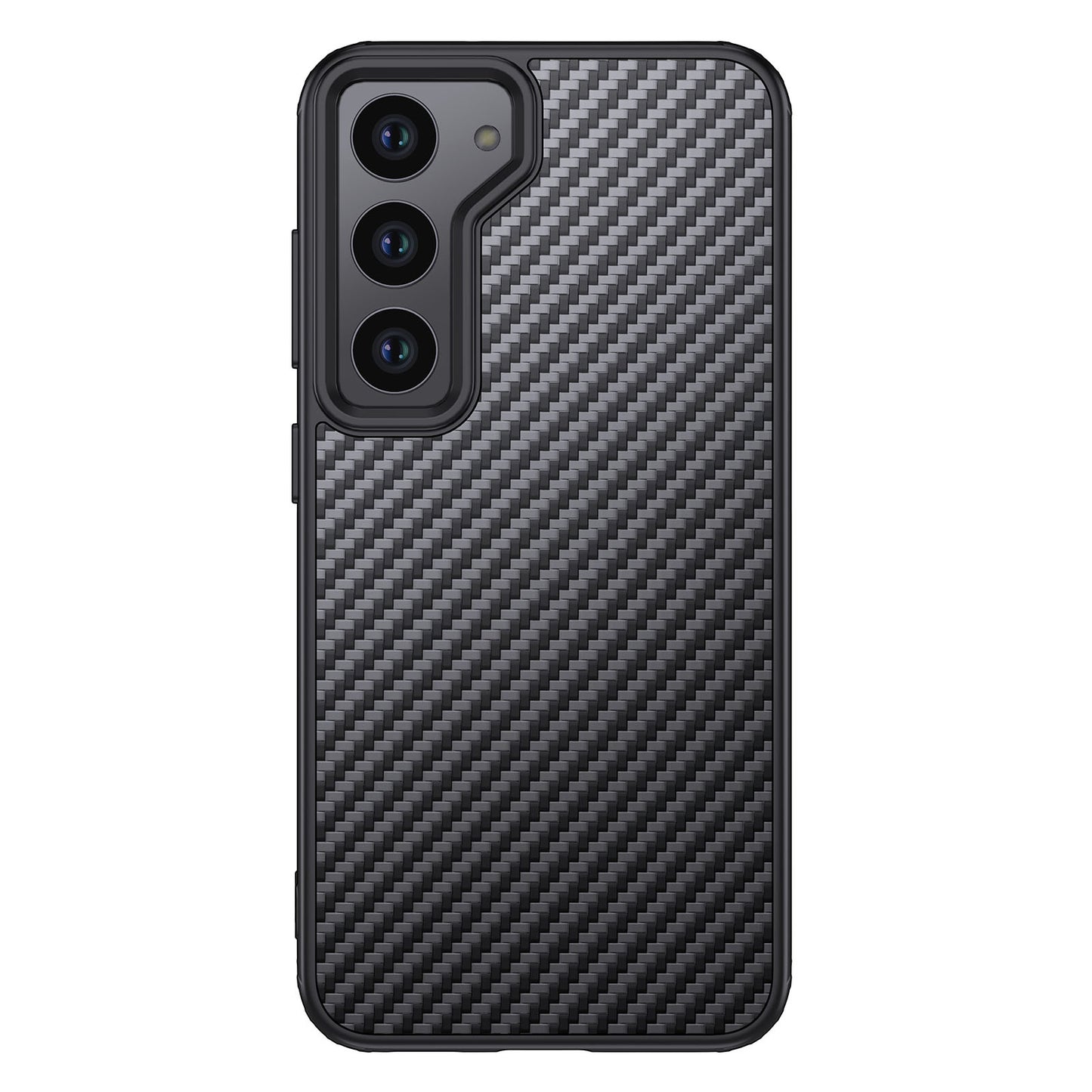 For Samsung Galaxy S23 Kevlar Fiber TPU Drop-resistant Phone Case Magnetic Anti-scratch Cover