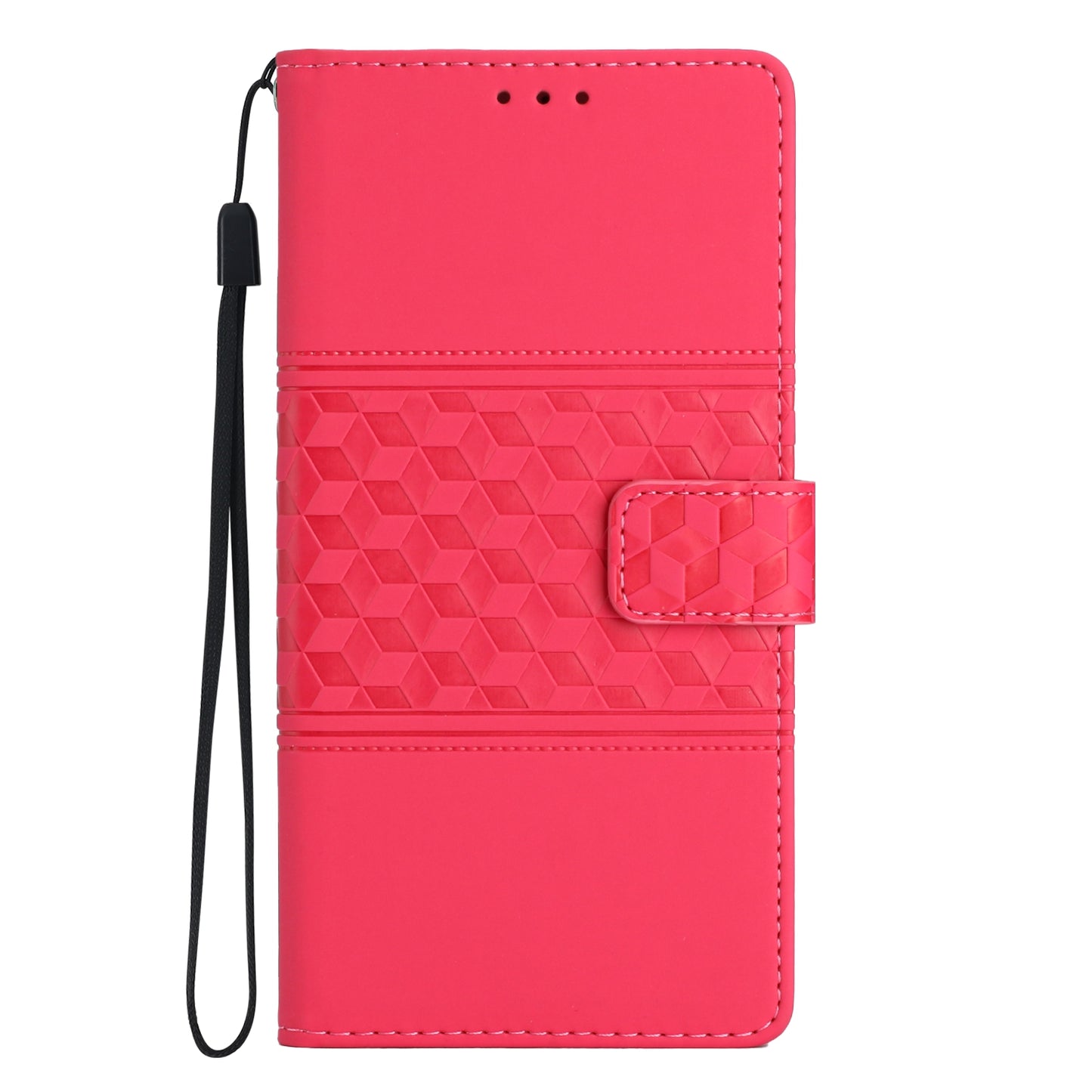 Stand Phone Case for Xiaomi 13 Pro 5G , PU Leather Wallet Imprinted Rhombus Phone Cover