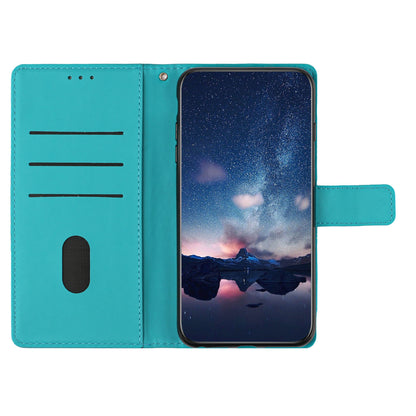 Phone Wallet Case for Sony Xperia 1 V , Imprinted Rhombus Leather Stand Phone Cover