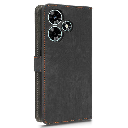 For Infinix Hot 30i X669 / Hot 30i NFC Drop-proof Stand Cover RFID Blocking Wallet Leather Case with Strap