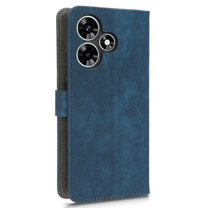 For Infinix Hot 30i X669 / Hot 30i NFC Drop-proof Stand Cover RFID Blocking Wallet Leather Case with Strap