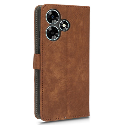 For Infinix Hot 30i X669 / Hot 30i NFC Drop-proof Stand Cover RFID Blocking Wallet Leather Case with Strap