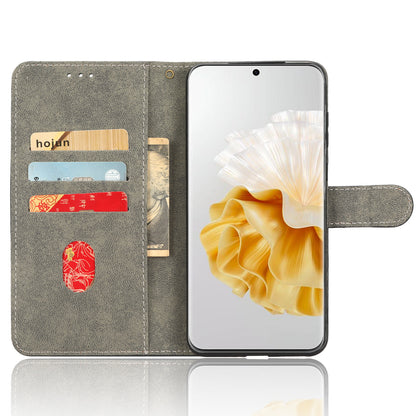 For Huawei P60 / P60 Pro Anti-collision Stand Cover RFID Blocking Wallet Leather Case with Strap